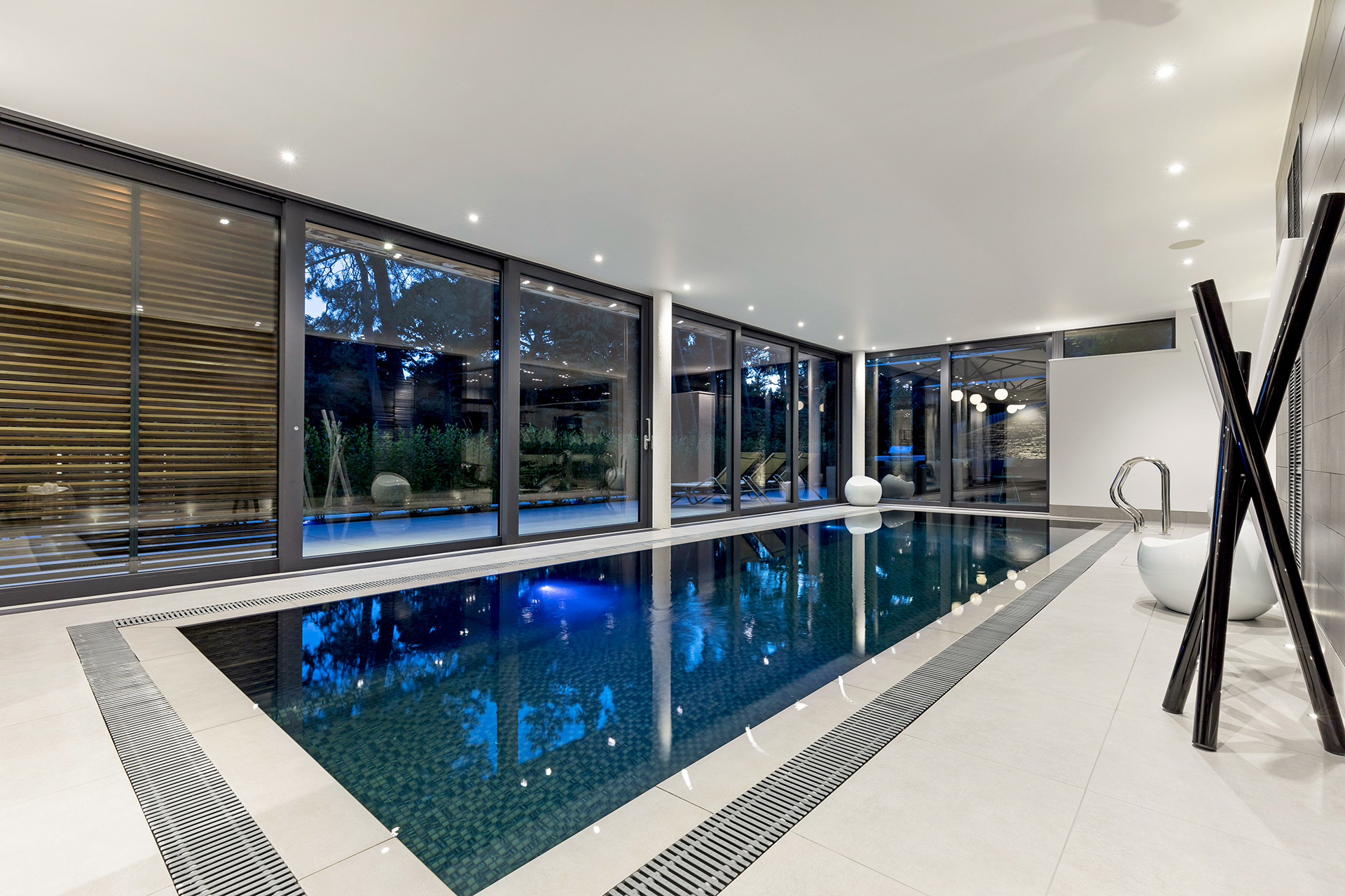 Interior swimming pool
