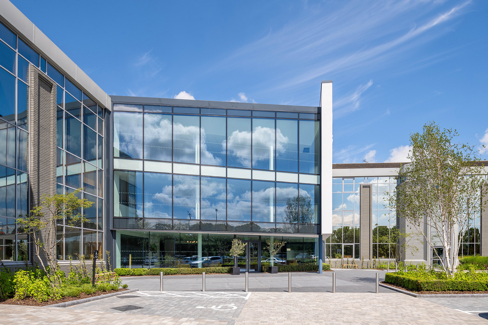 Office block after modernisation