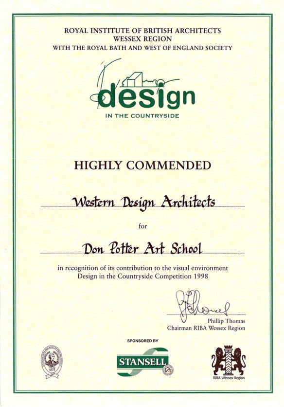 award certificate