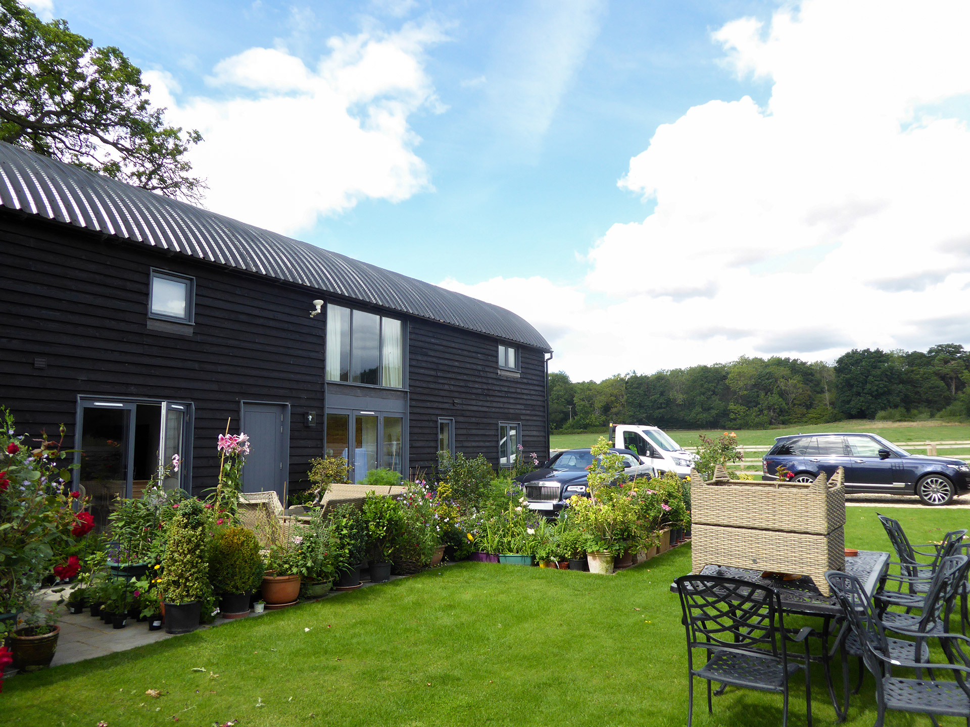 Barn conversion to residential house