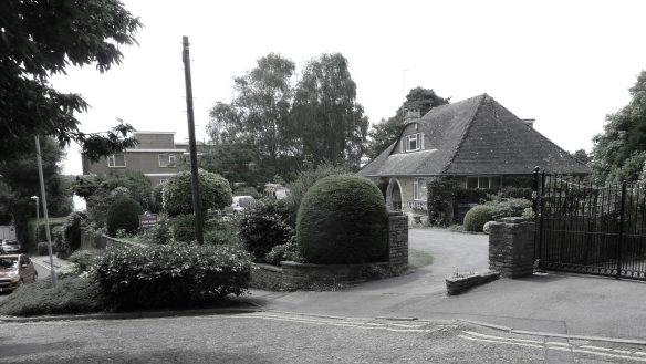 before photo of house with private driveway off road