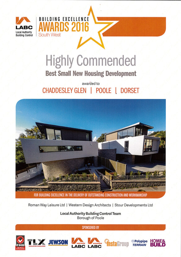 building excellence awards highly commended