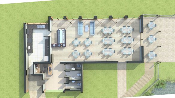 proposed floor plan for extension to care centre