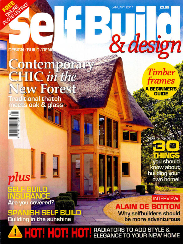 SelfBuild & Design magazine front cover January 2011