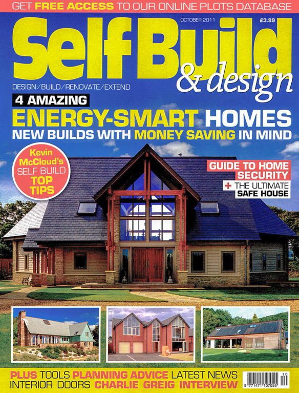 SelfBuild & Design magazine front cover October 2011