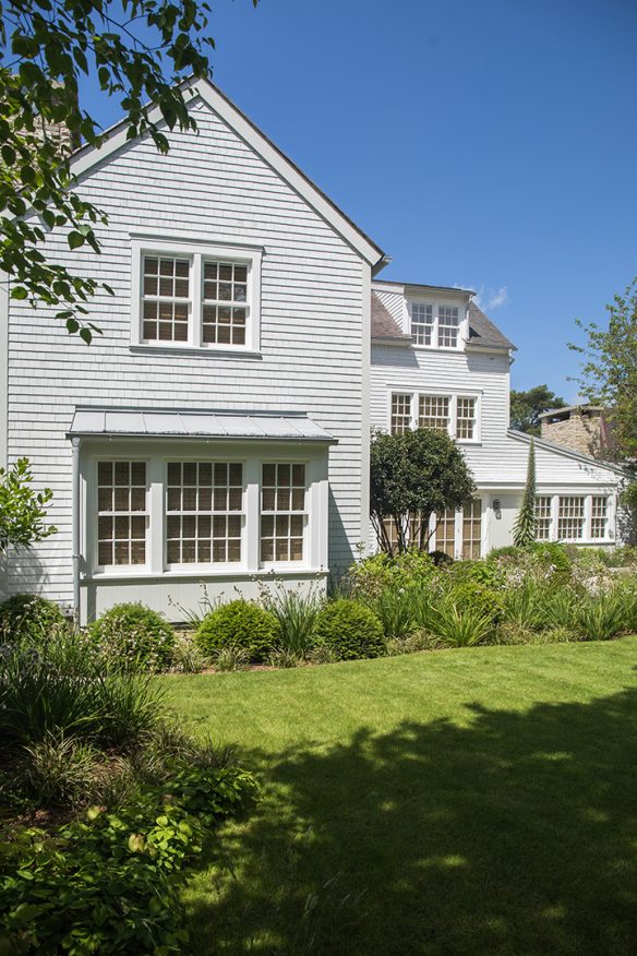 rear view of house with cladding