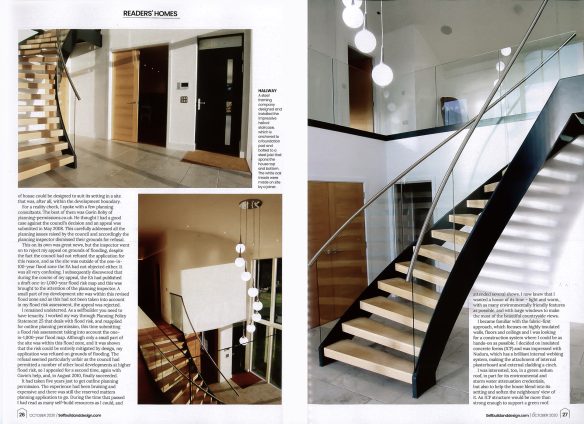 self build and design magazine article