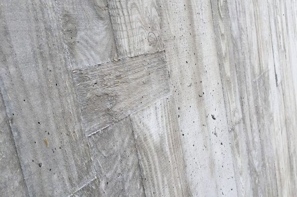 Detail photo of concrete shuttering