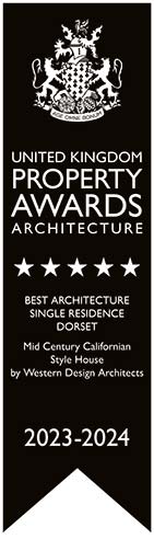 UK property awards architecture best single residence Dorset 2023-2024 certificate