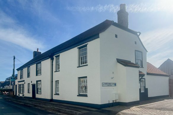 Converted brick pub to residential house