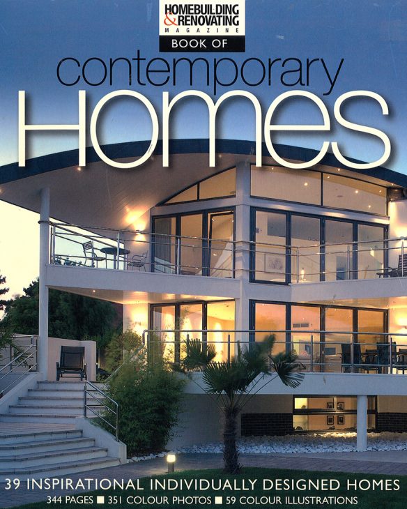 Homebuilding & Renovating Magazine book of contemporary homes front cover