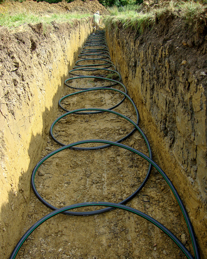 cables being laid underground