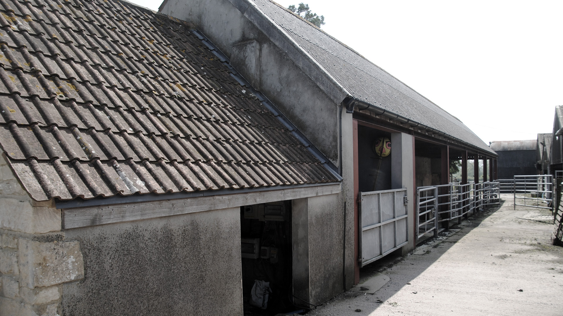 Existing Class Q Barn conversion with tiled roof
