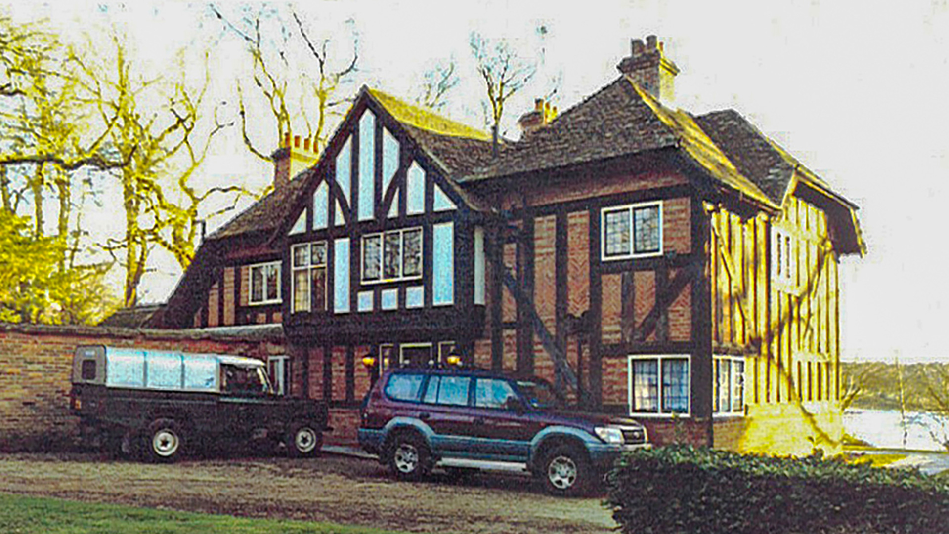 before photo of front view of residential house